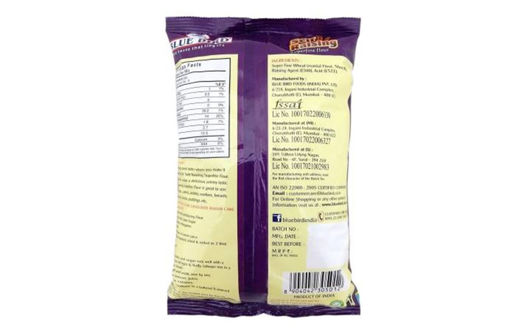 Blue Bird Self Raising Superfine Flour    Pack  500 grams